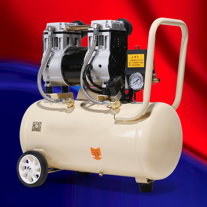 Air Pump Silent - 220V เครื่องอัดอากาศขนาดเล็กปราศจากน้ํามันปั๊มลมเงียบแรงดันสูงเครื่องอัดอากาศอุตสาหกรรมแบบพกพาปั๊มลมงานไม้