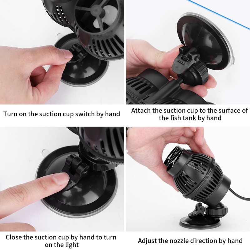 ปั๊มสร้างคลื่นในตู้ปลาแบบเงียบ - Powerhead Circulation Pump บทวิจารณ์และราคา