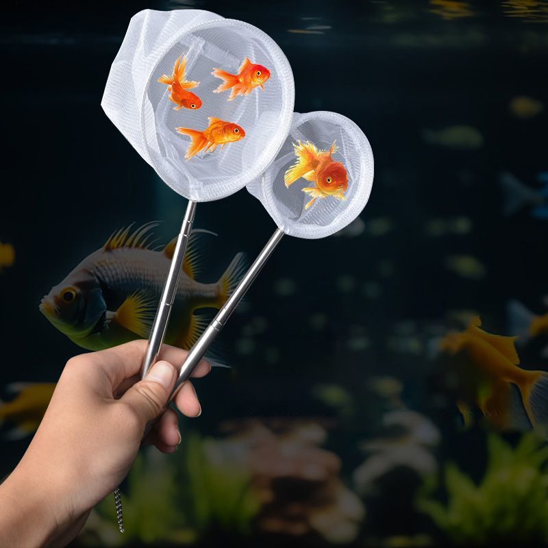 ตาข่ายดักปลาสำหรับตู้ปลา สแตนเ - Aquarium Fish Net Small บทวิจารณ์และราคา