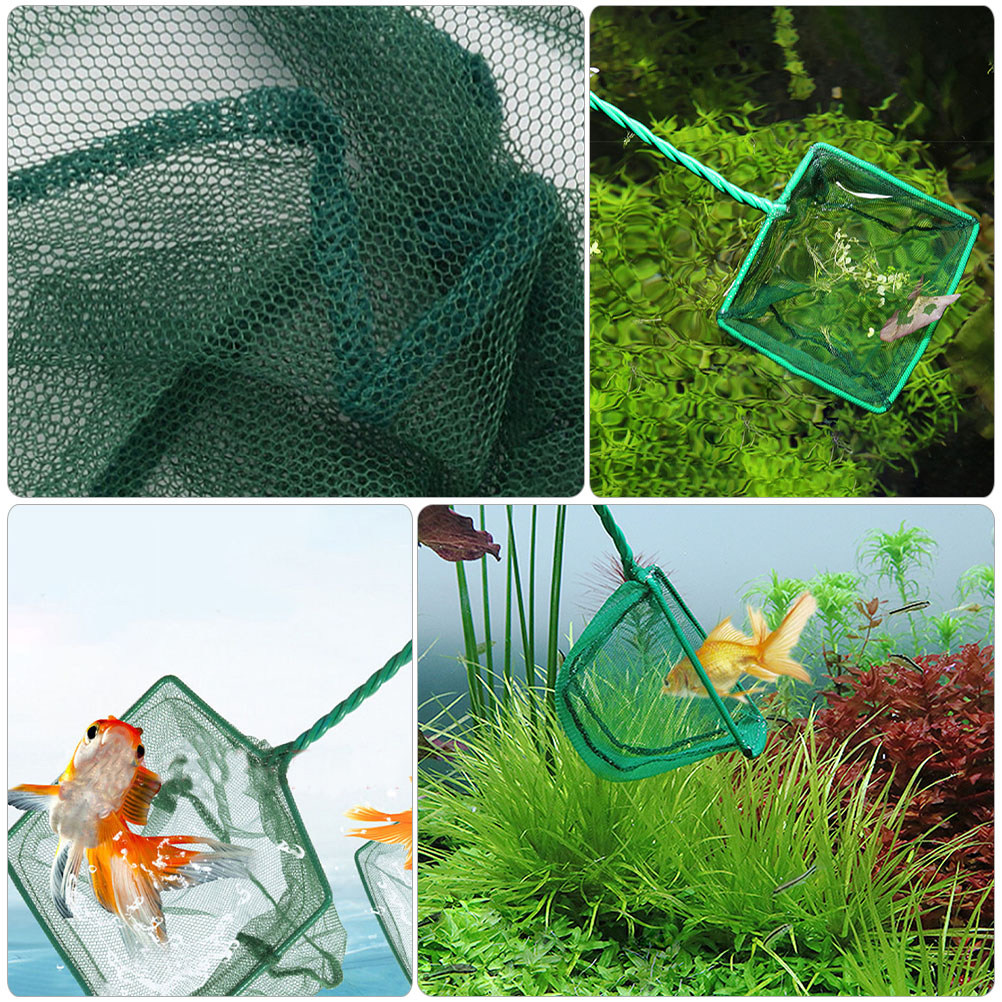 ตาข่ายจับปลา 2 ชิ้น ทำจากไนลอน - Aquarium Fish Net Small บทวิจารณ์และราคา
