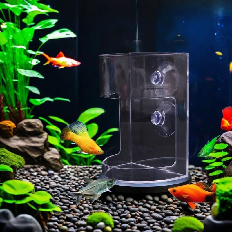 ถาดอาหารลอยน้ำแบบวงกลม 1/3/5 ช - Aquarium Fish Popular บทวิจารณ์และราคา