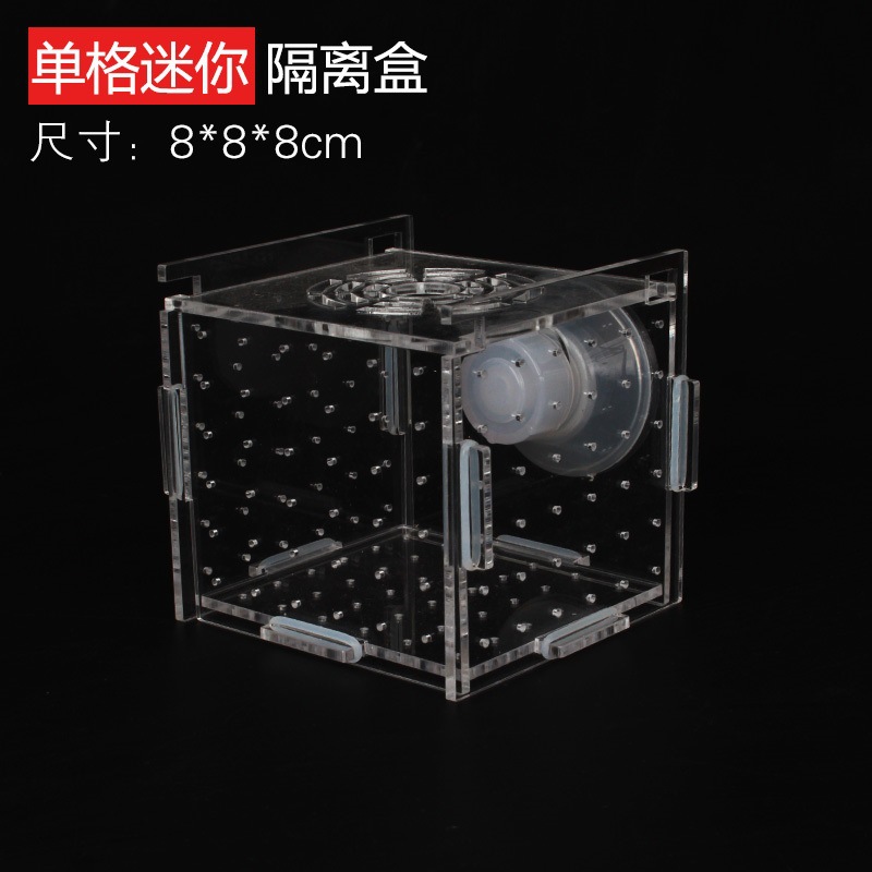 อะคริลิคกล่องแยกถังปลาโปร่งใส  - Aquarium Fish Net Small บทวิจารณ์และราคา