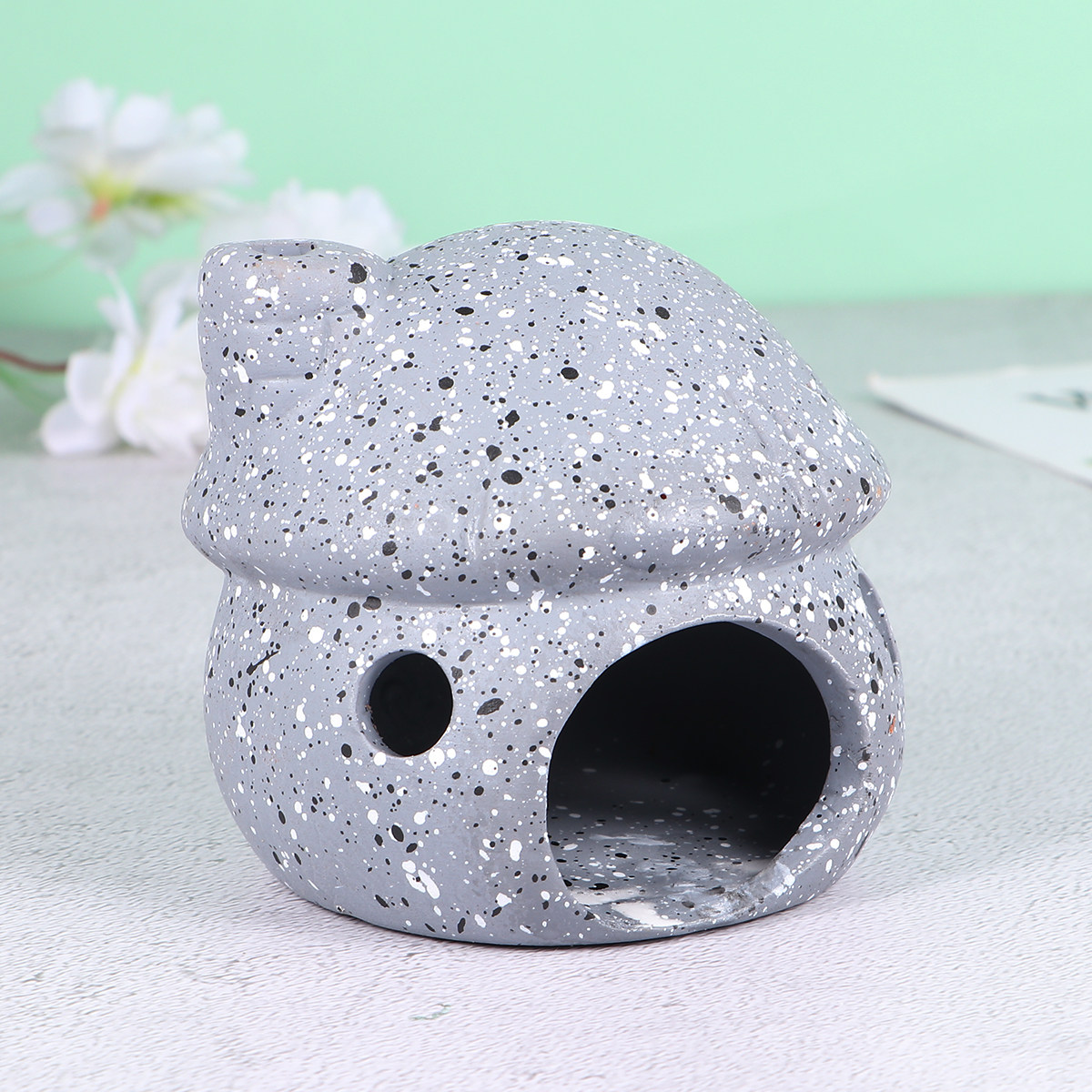 1 ชิ้น ที่ซ่อนตัวสำหรับปลาในตู - Aquarium Fish Hiding Spot บทวิจารณ์และราคา