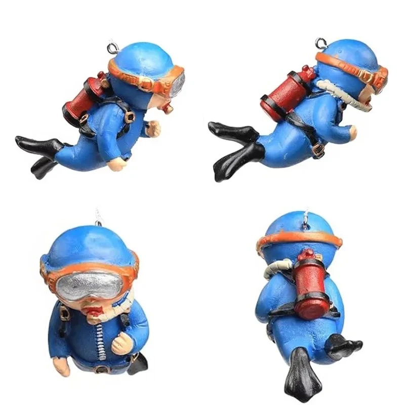 1/2 ชิ้น ของตกแต่งตู้ปลา รูปนั - Aquarium Fish Popular บทวิจารณ์และราคา