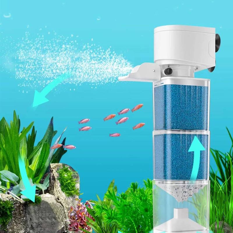 ปั๊มกรองน้ำตู้ปลา 6 in 1 แบบจุ - Air Pump Silent บทวิจารณ์และราคา