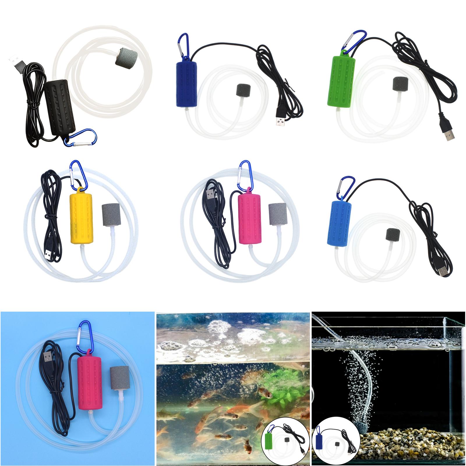 ปั๊มลมตู้ปลาแบบ USB ไมโครออกซิ - Air Pump Silent บทวิจารณ์และราคา