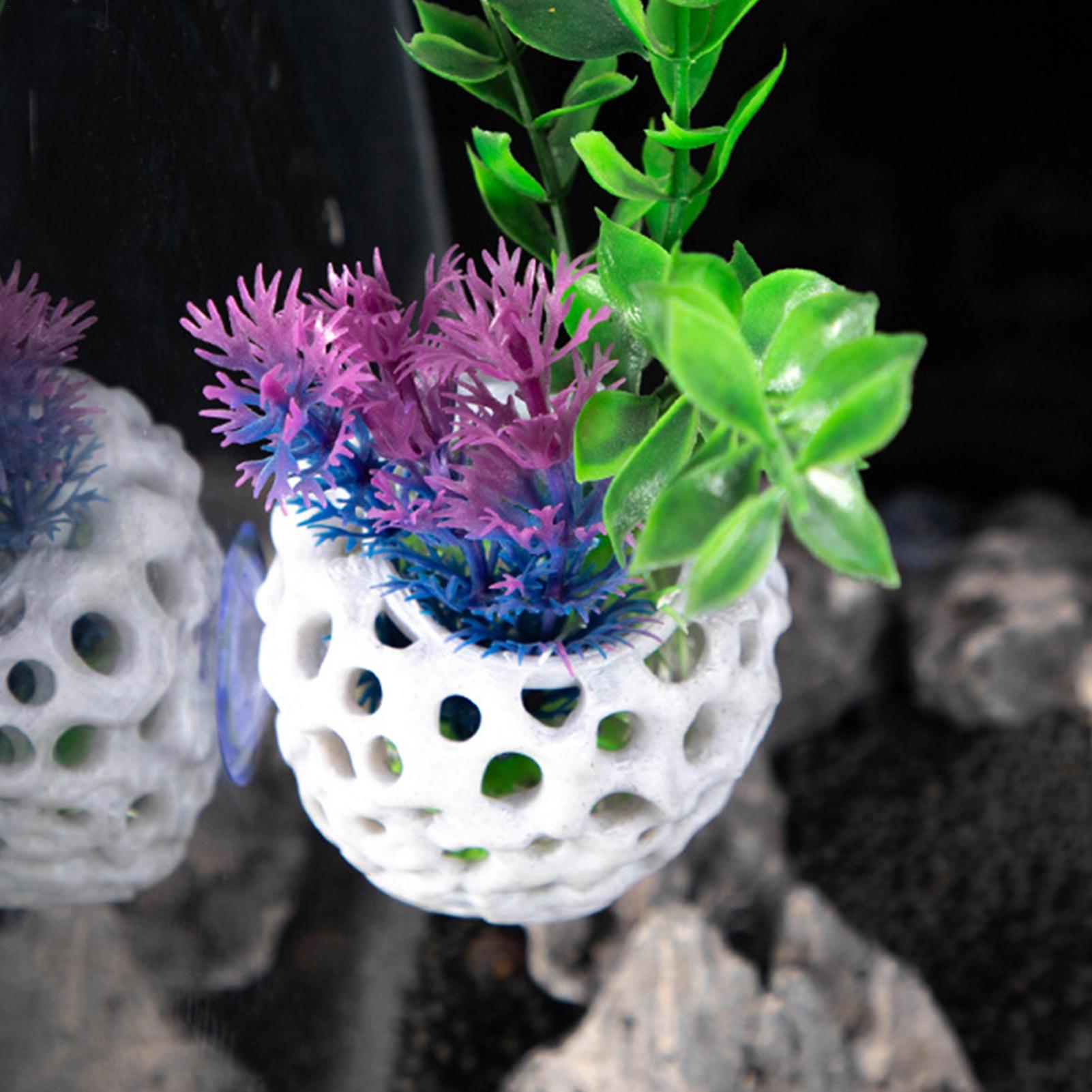 บ้านกุ้งในตู้ปลา รูปทรงถ้ำขนาด - Aquarium Fish Hiding Spot บทวิจารณ์และราคา