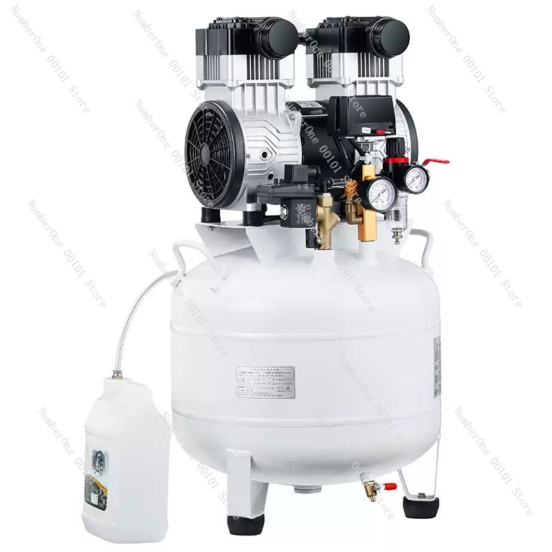 เครื่องอัดอากาศแบบไร้น้ำมันสำห - Air Pump Silent บทวิจารณ์และราคา