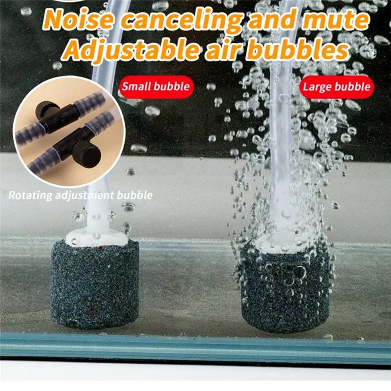 AT84-ปั๊มลมสำหรับตู้ปลา ปั๊มลม - Air Pump Silent บทวิจารณ์และราคา