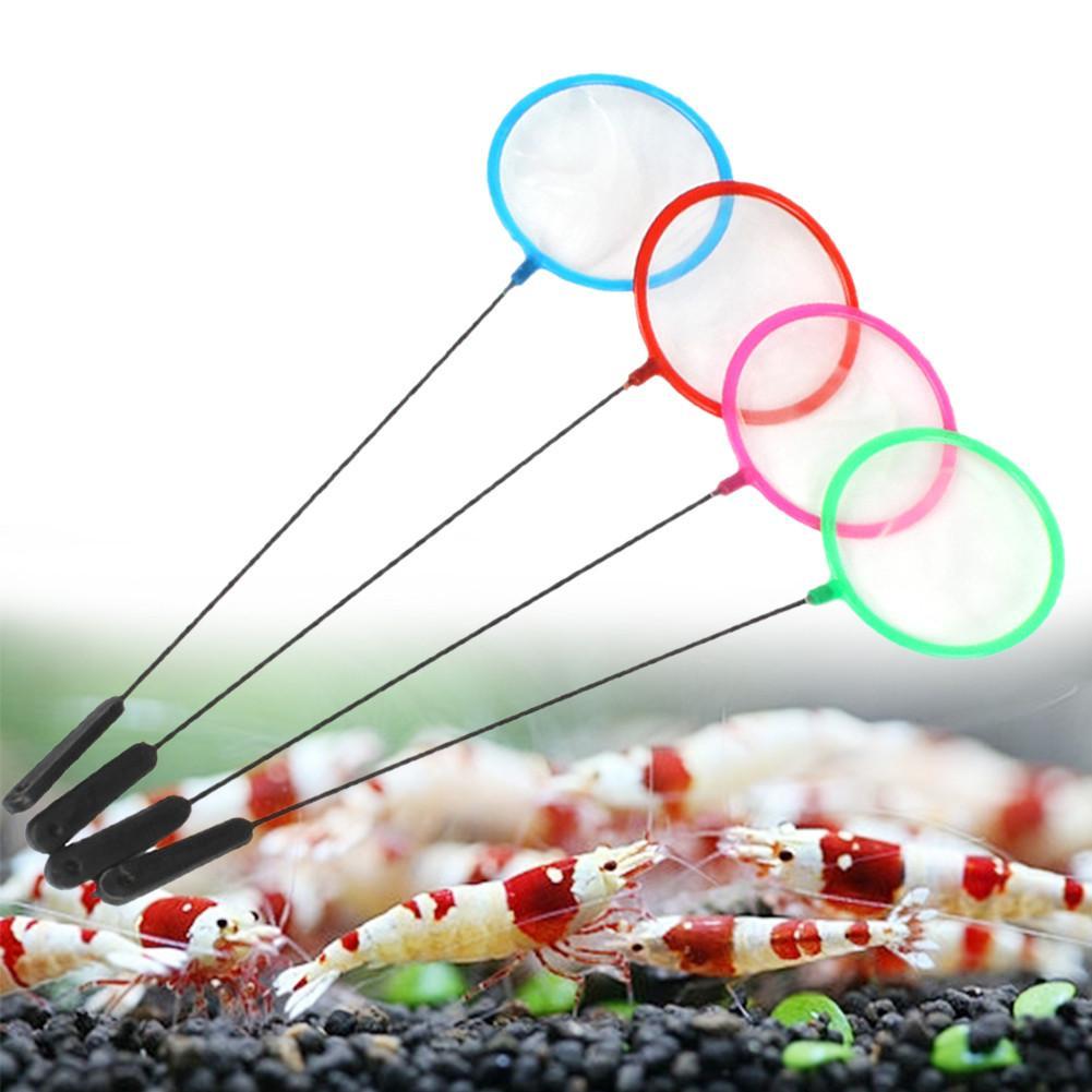 1/5/10 ชิ้น ตาข่ายจับปลาหลากสี - Aquarium Fish Net Small บทวิจารณ์และราคา